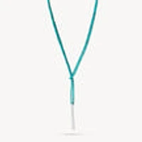 Turquoise Lariat Necklace