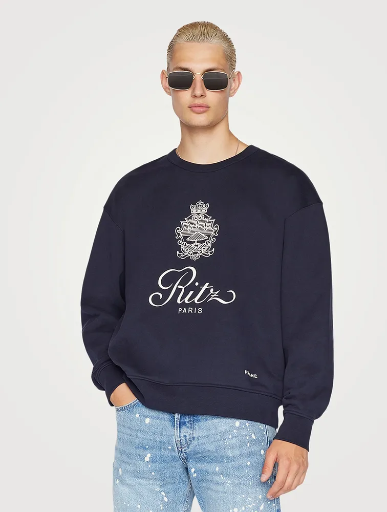 Frame x Ritz Paris Cotton Sweatshirt