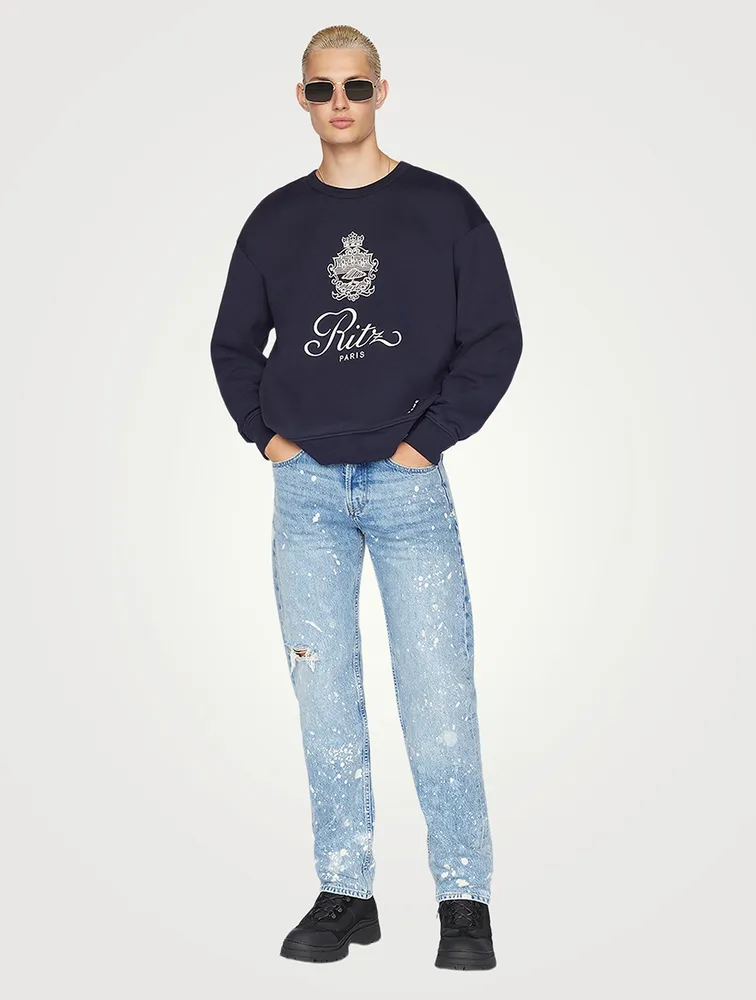 Frame x Ritz Paris Cotton Sweatshirt