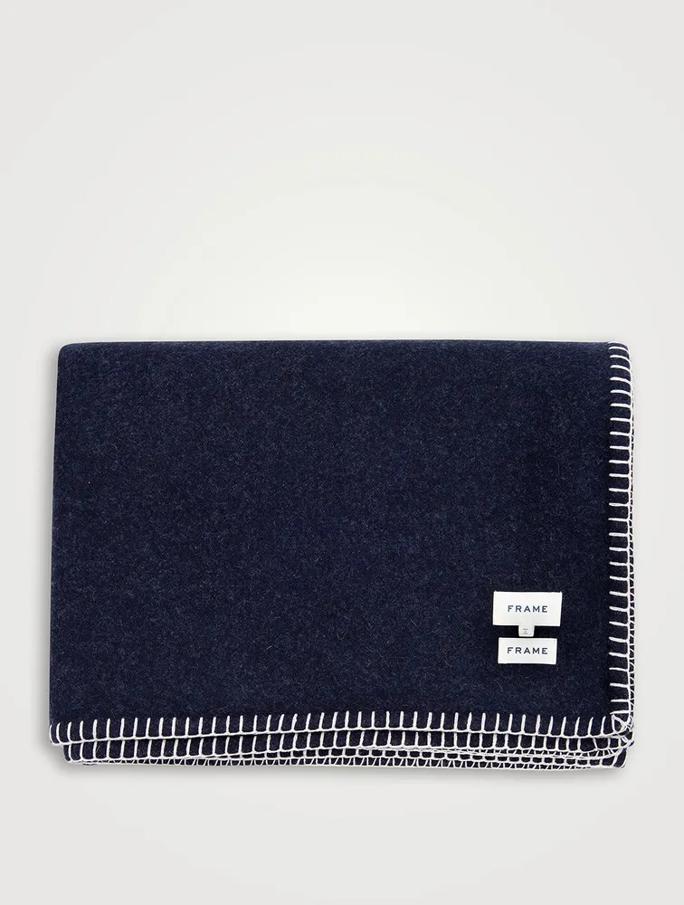 Frame x Ritz Paris Wool Cashmere Blanket