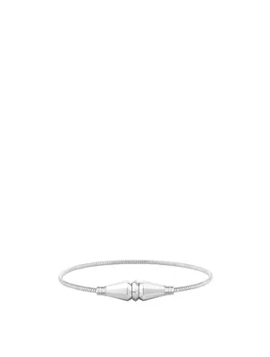 Jack De Boucheron White Gold Single Wrap Bracelet