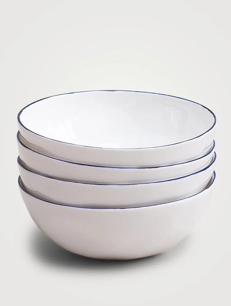 Fine Bone China Cereal Bowl Set