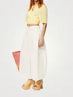 Paula's Ibiza Cotton Cropped Pants