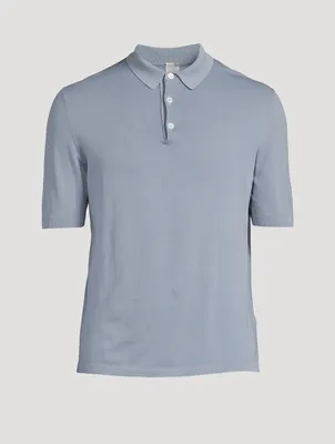 Three-Button Polo Shirt