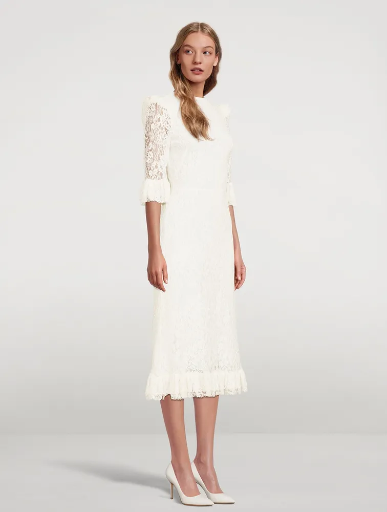 Falconetti Lace Midi Dress