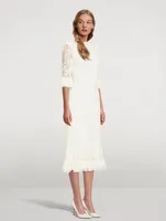 Falconetti Lace Midi Dress