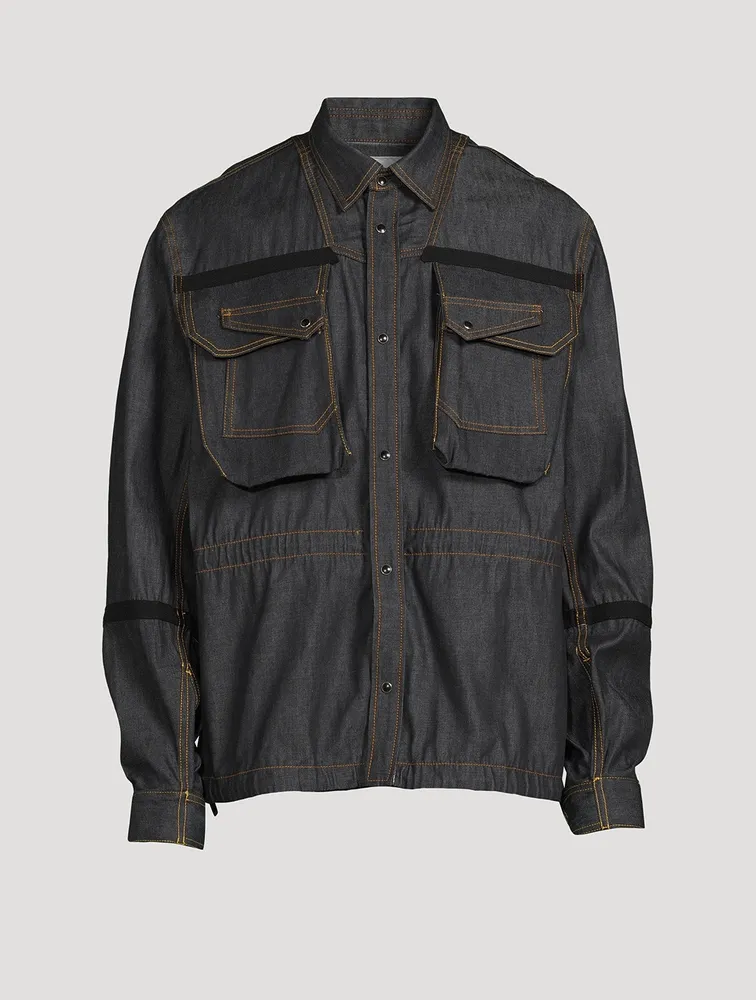 Patch-Pocket Denim Jacket