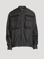 Patch-Pocket Denim Jacket