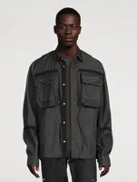 Patch-Pocket Denim Jacket