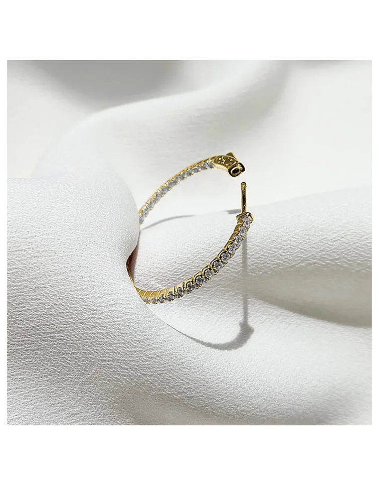 Medium Amaia 18K Gold Vermeil Hoop Earrings