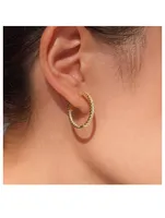 Medium Amaia 18K Gold Vermeil Hoop Earrings