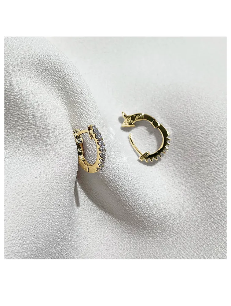 Baby 18K Gold Vermeil Hoop Earrings