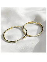 Large Paloma 18K Gold Vermeil Hoop Earrings