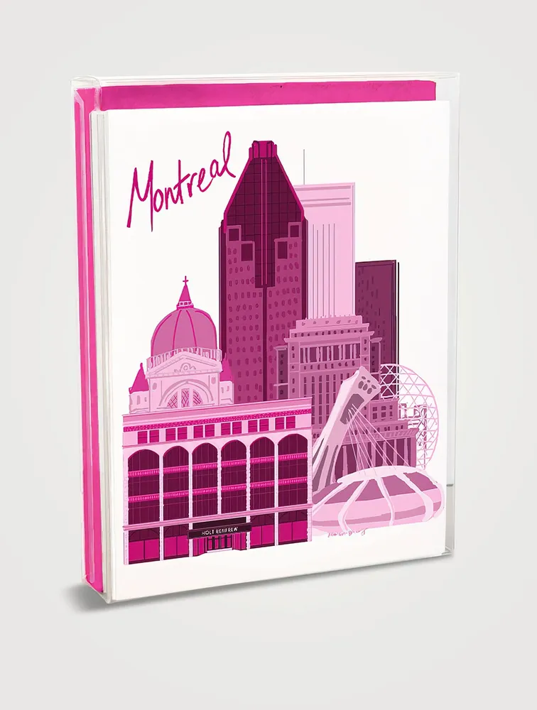 Magenta Montreal Boxed Notecard Set
