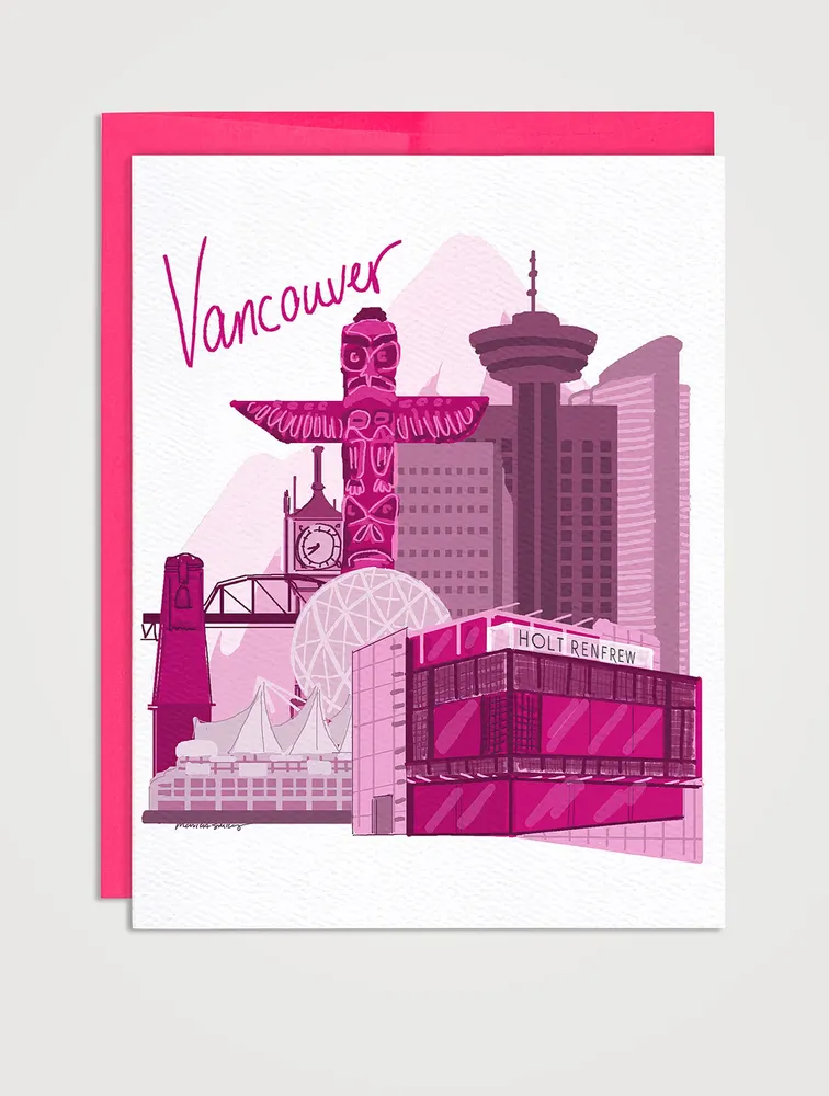 Magenta Vancouver Boxed Notecard Set