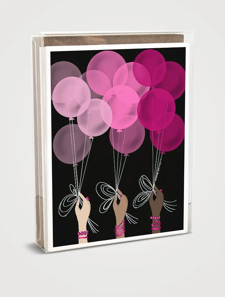 Hot Air Hands Boxed Notecard Set