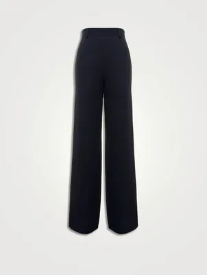 Cady Couture Silk Trousers
