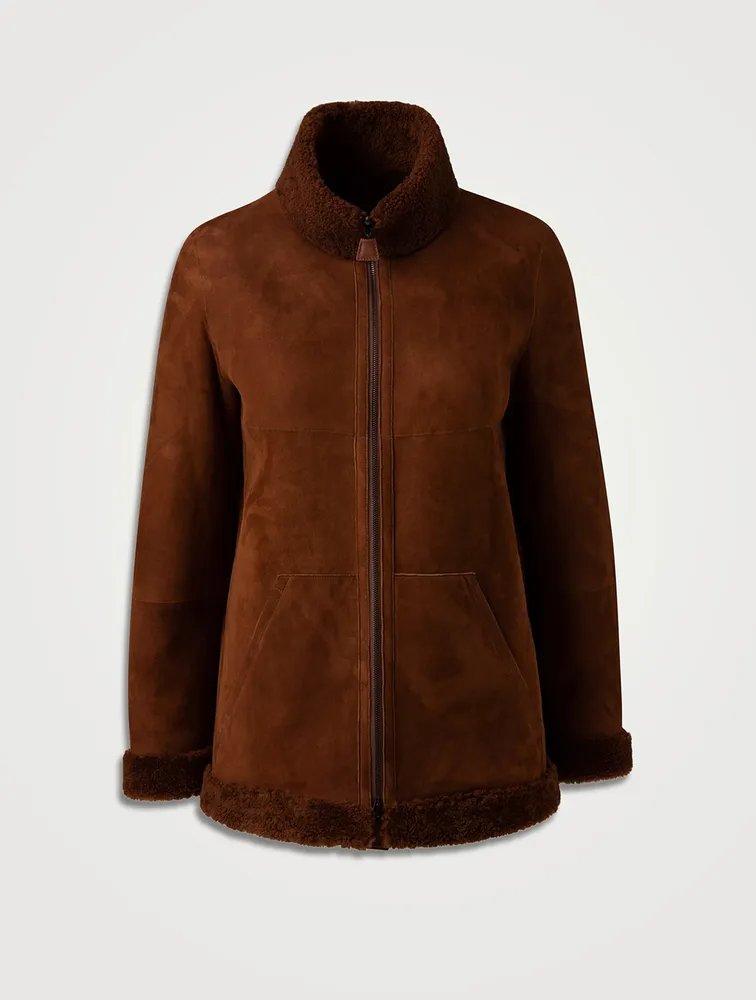 Laax Reversible Shearling Jacket