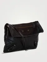 Pre-Loved Motocross Classic Envelope Leather Crossbody Bag