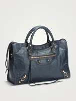 Pre-Loved Motocross Classic City Leather Satchel