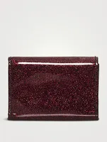 Pre-Loved Glitter Patent Leather Wallet