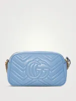 Pre-Loved GG Marmont Matelassé Leather Camera Bag