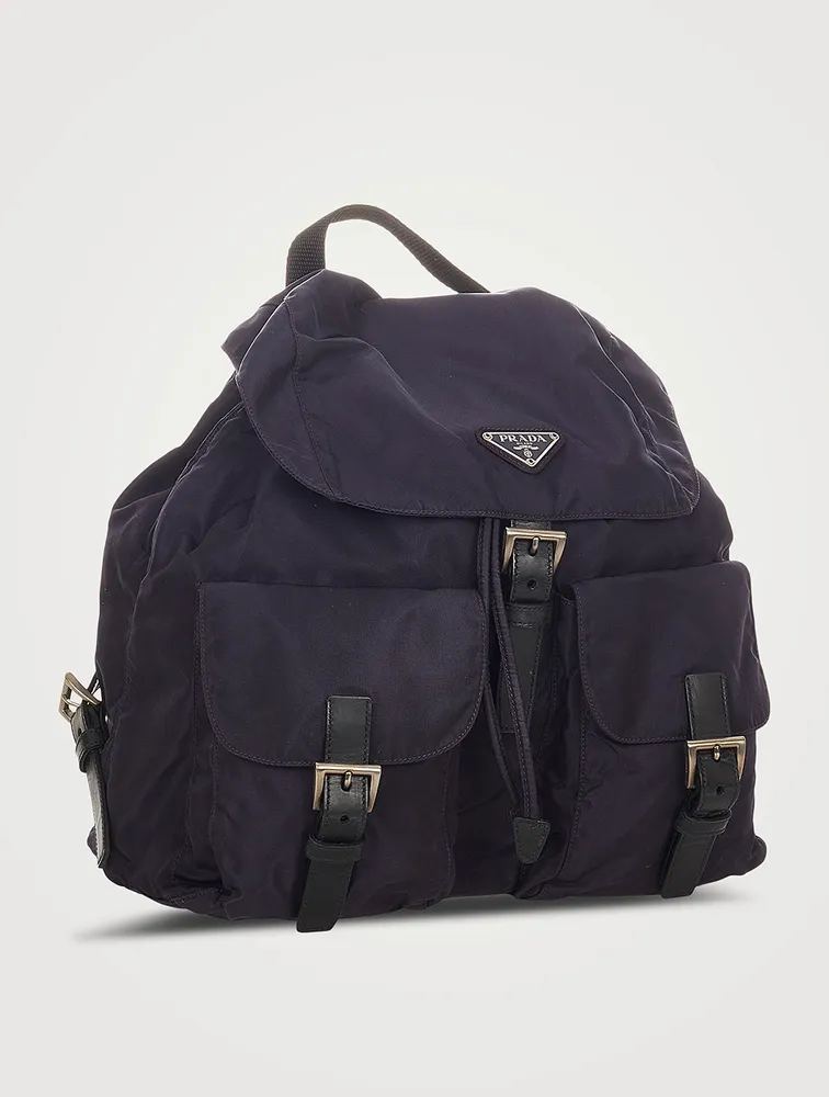 Pre-Loved Tessuto Drawstring Backpack