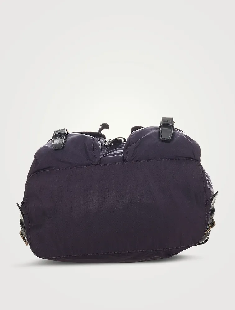 Pre-Loved Tessuto Drawstring Backpack