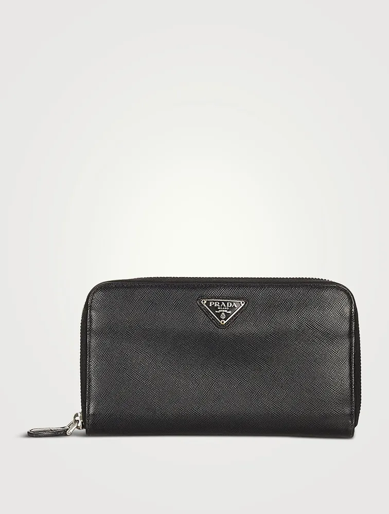 Pre-Loved Saffiano Leather Wallet