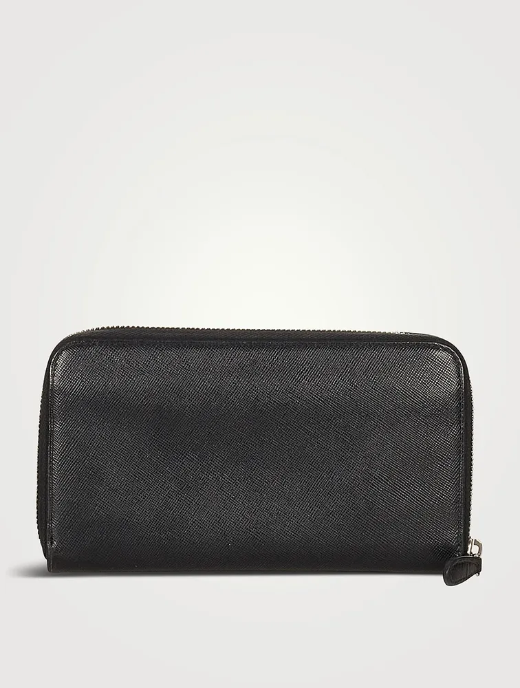 Pre-Loved Saffiano Leather Wallet