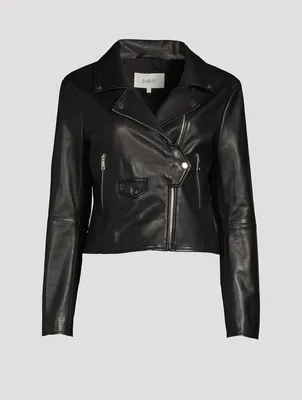 Nairobi Leather Moto Jacket