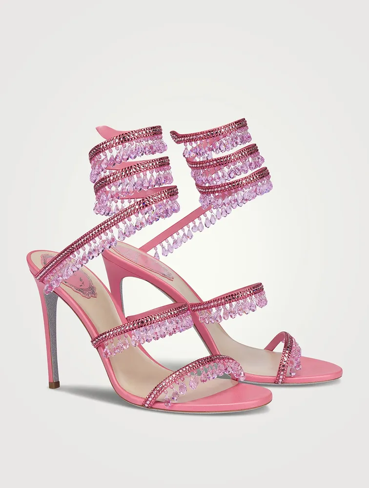 Chandelier Crystal Stiletto Sandals