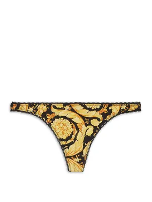 Thong Barocco Print