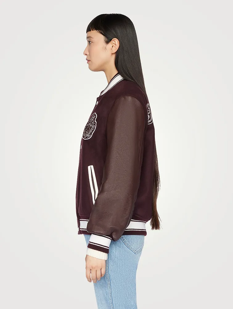 Frame x Ritz Paris Varsity Jacket