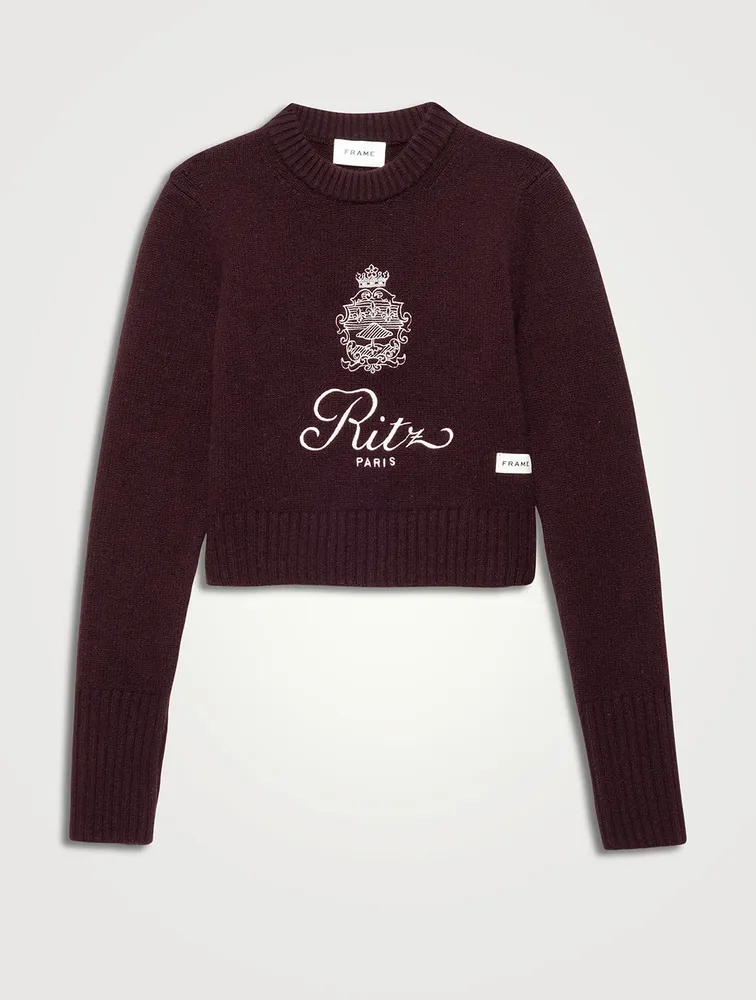 Frame x Ritz Paris Cashmere Sweater