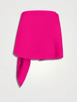 Himeji Draped Silk Skirt