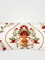 Ricino Squareneck Swim Top Floral Amphora Print