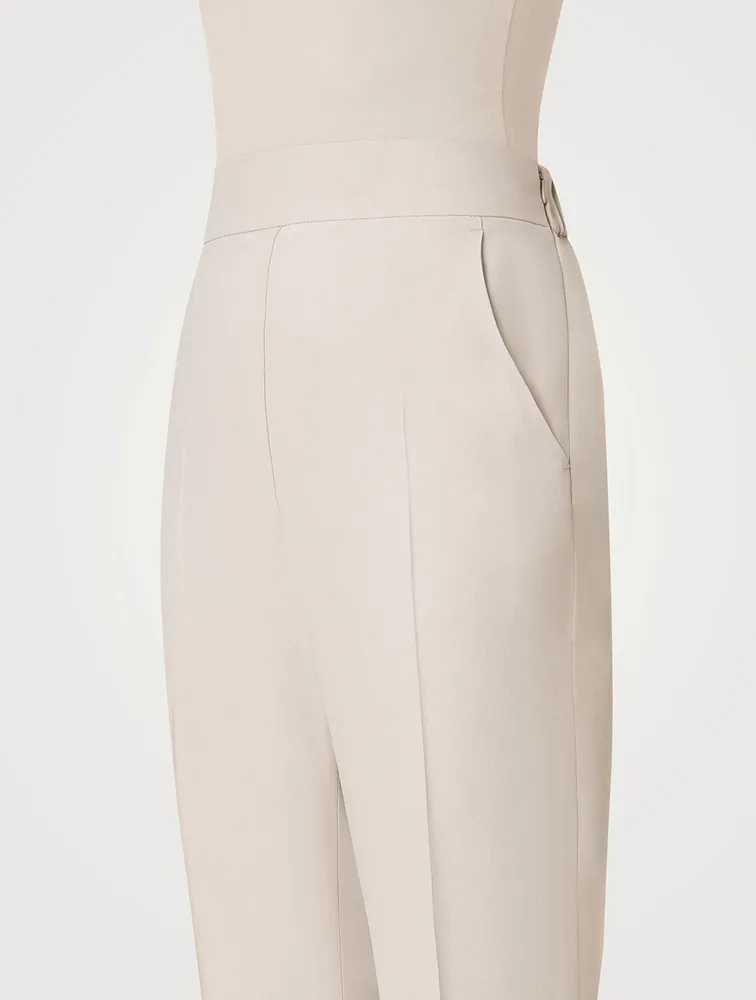Chris Crêpe Tapered Trousers