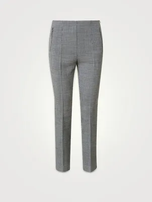 Conny Wool Double-Face Slim Trousers