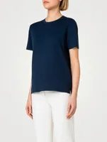 Reversible Double-Face Knit T-Shirt