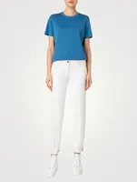 Reversible Double-Face Knit T-Shirt