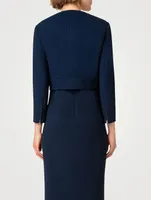 Piet Wool Crêpe Double-Face Jacket