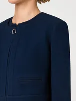 Piet Wool Crêpe Double-Face Jacket