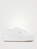 Alaïa x Superga Canvas Platform Sneakers