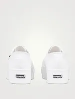 Alaïa x Superga Canvas Platform Sneakers