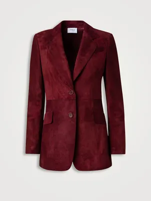 Suede Blazer
