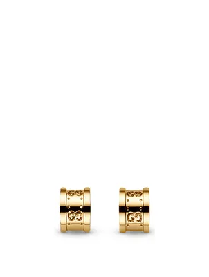 Icon 18K Gold Twirl Earrings