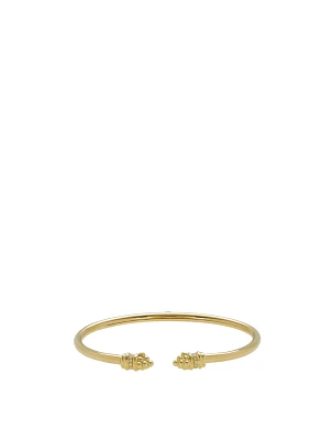 18K Gold Bellina Bangle With Diamonds