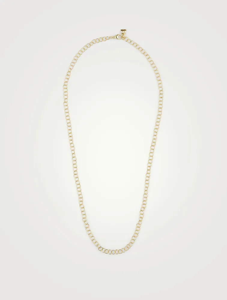 18K Gold Small Round Chain