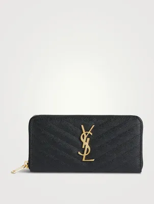 YSL Monogram Leather Wallet